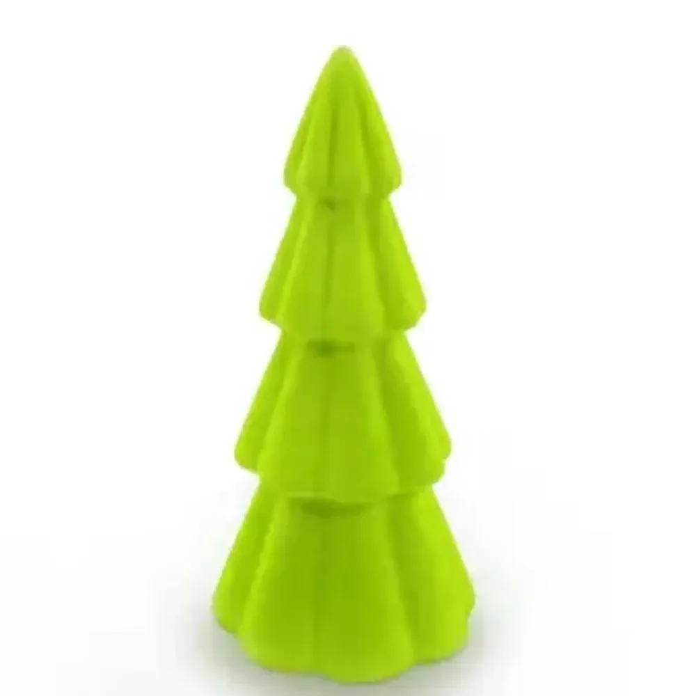 Flocked Velvet Holiday‎ Ceramic Tree